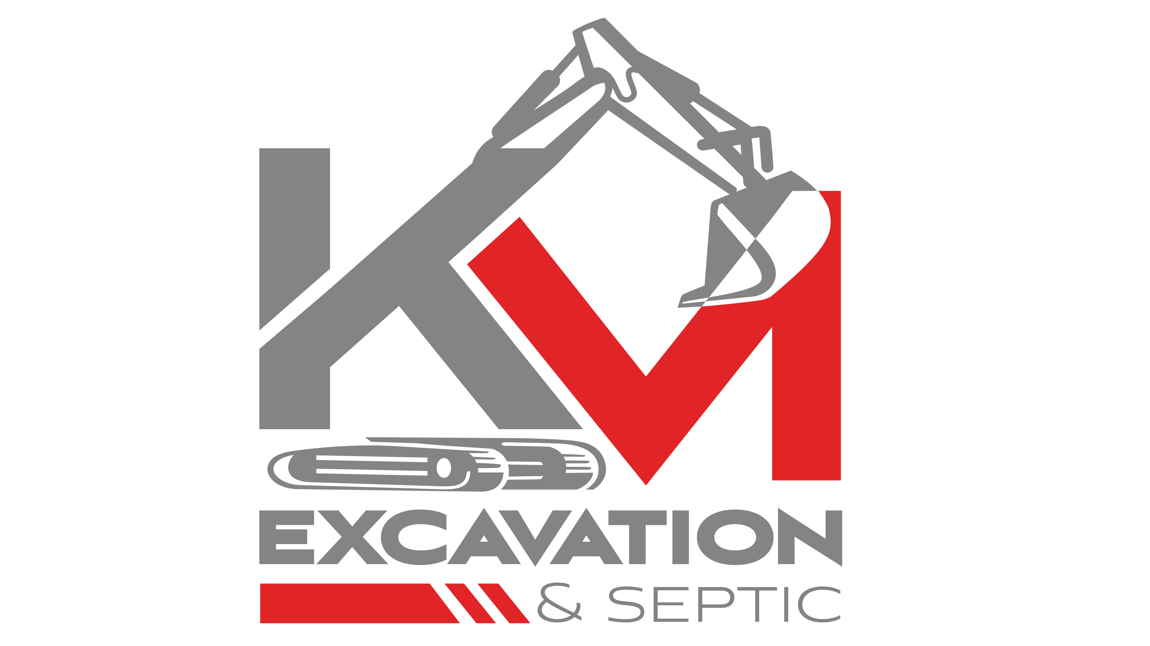 K & M Excavation and Septic logo